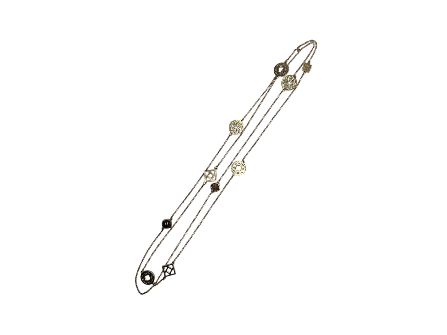 Silver Rumi Mixed Necklace
